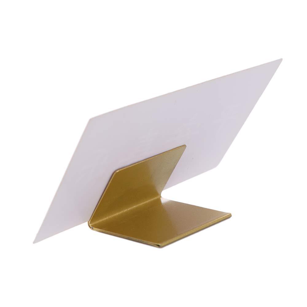Document Holder Stand - Masa Numarası Standları Metal İsim Kartı