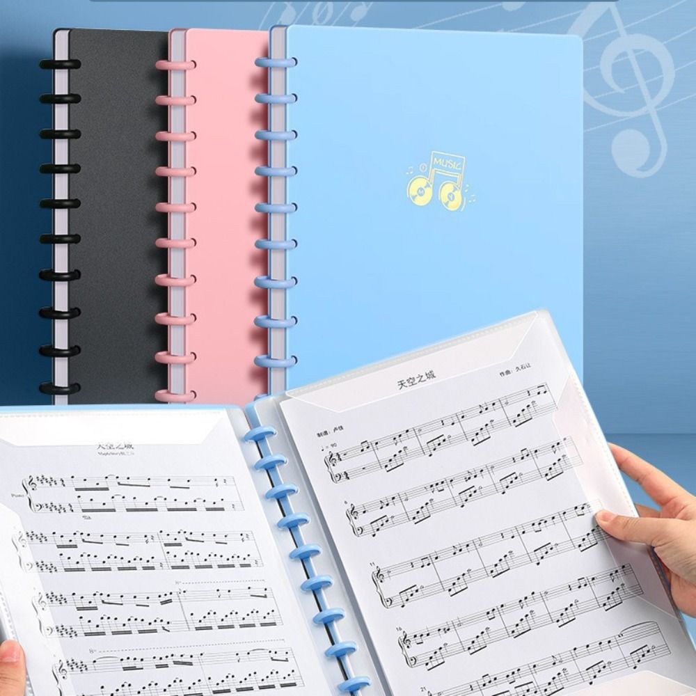 Document Scanner Portable - Yeni Plastik Müzik Puanı Klasörü Şeffaf