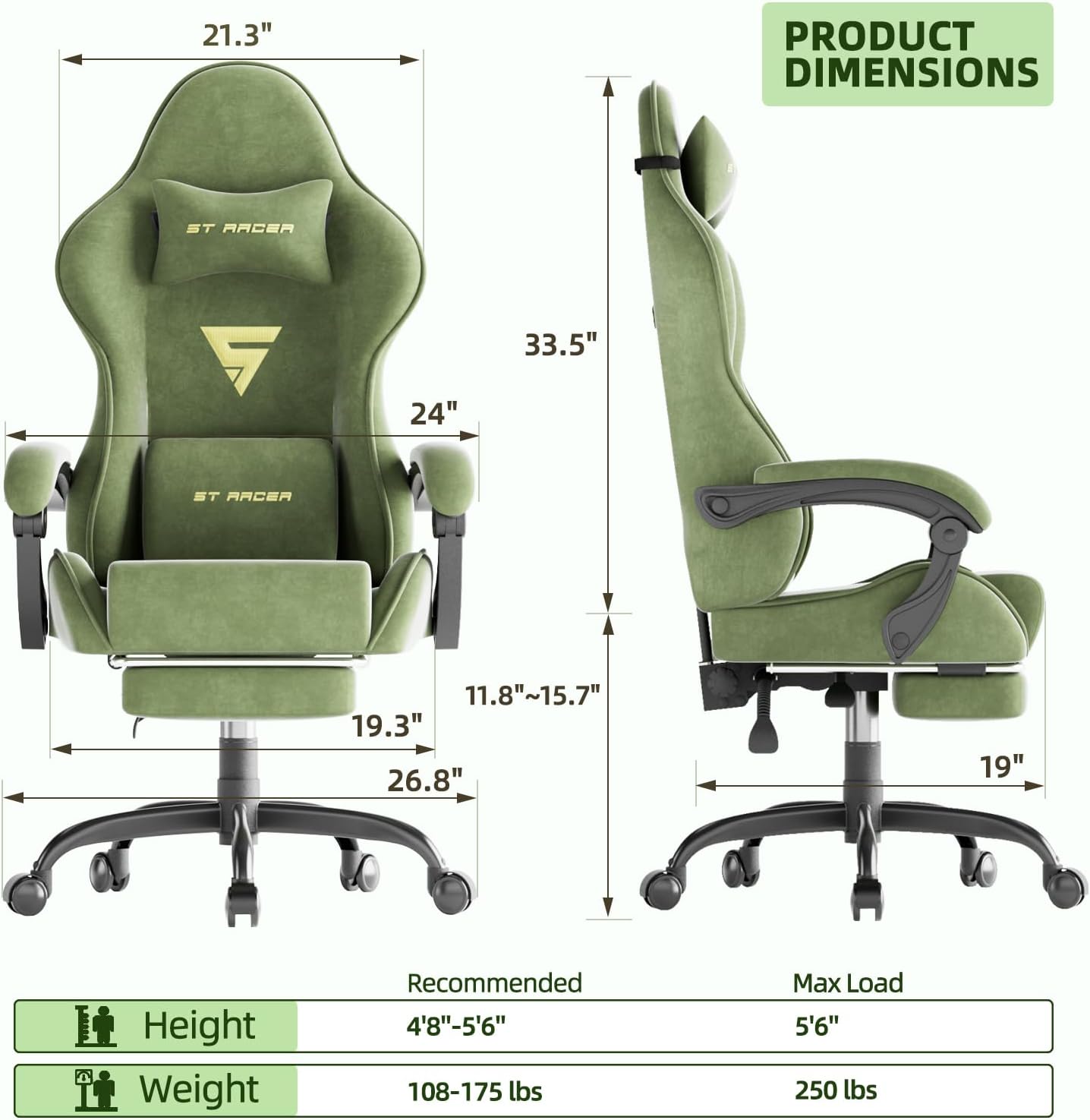 Yetişkinler için Yarış Koltuğu - Ergonomic Office Chair incelemesi ve fiyatı