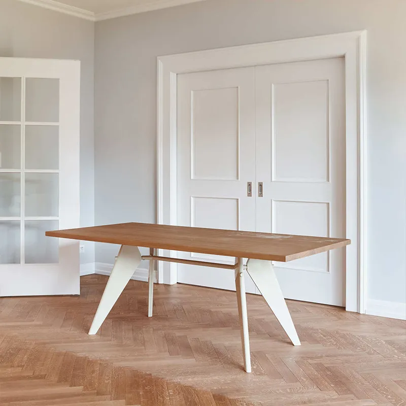 İskandinav tarzı, masif ahşap  - Home Office Work Table incelemesi ve fiyatı