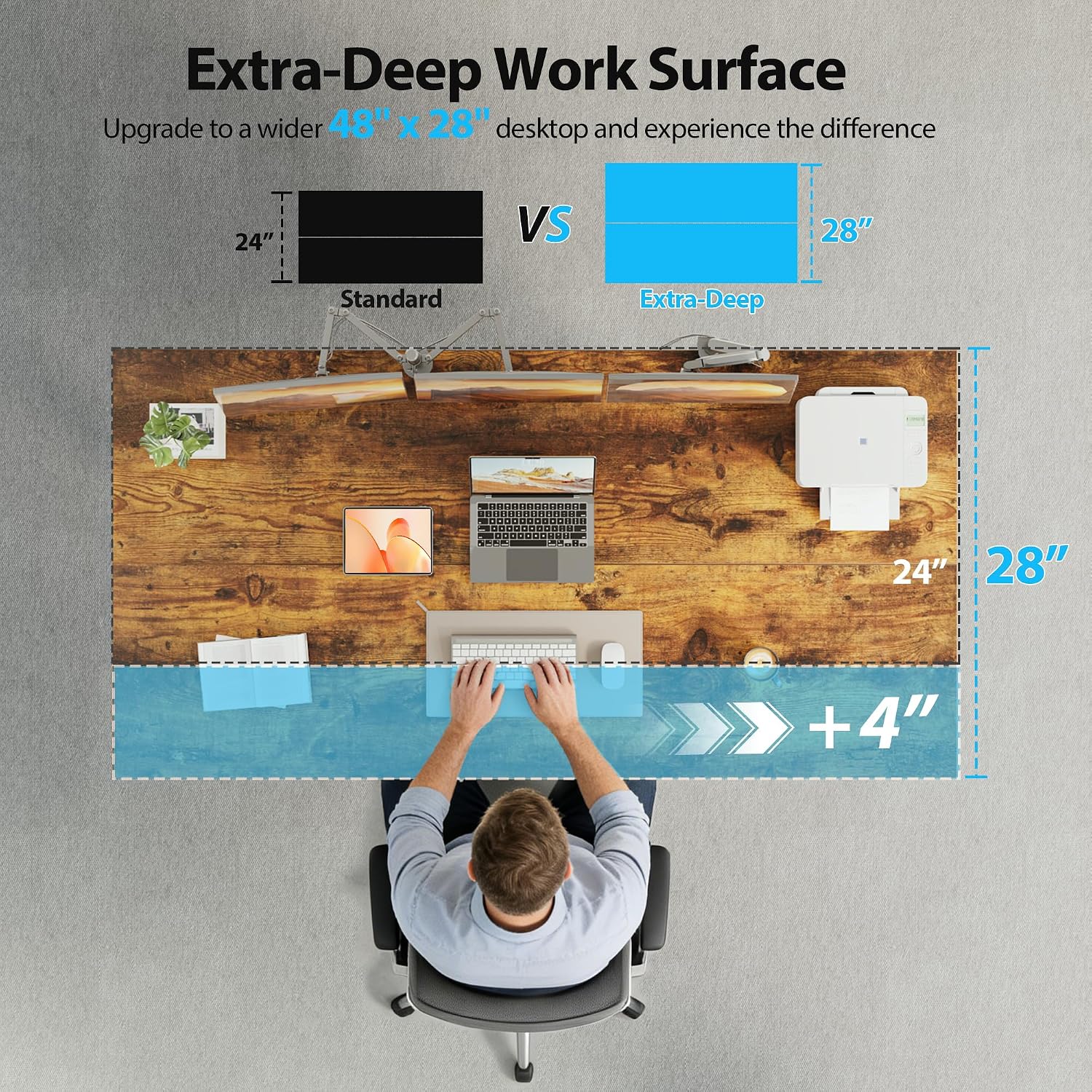 Elektrikli Ayakta Çalışma Masa - Home Office Work Table incelemesi ve fiyatı