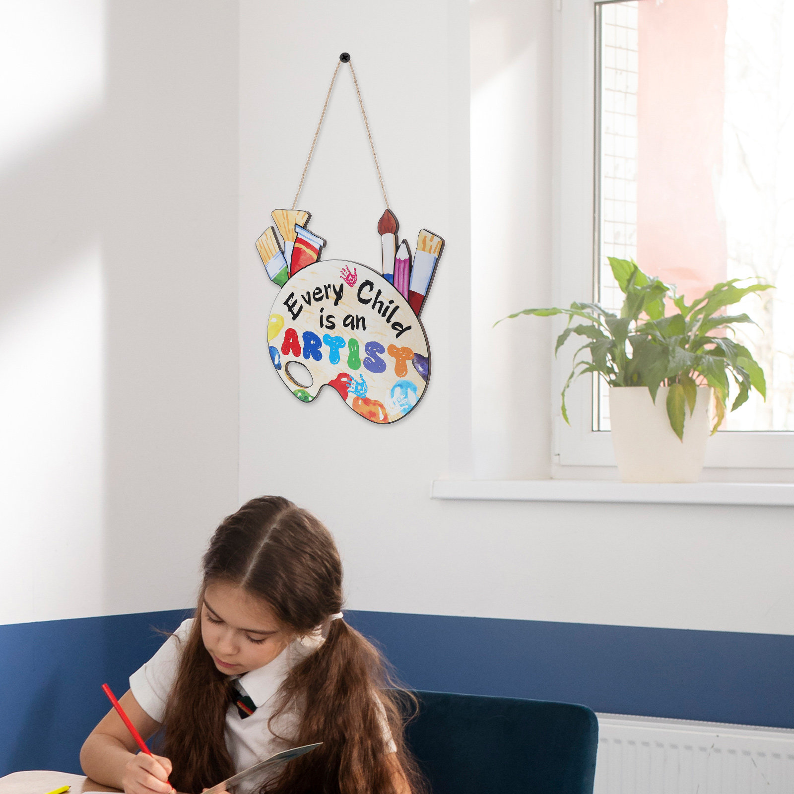 Ahşap Sınıf Duvarı Süsü – Ev,  - Home Office Or incelemesi ve fiyatı
