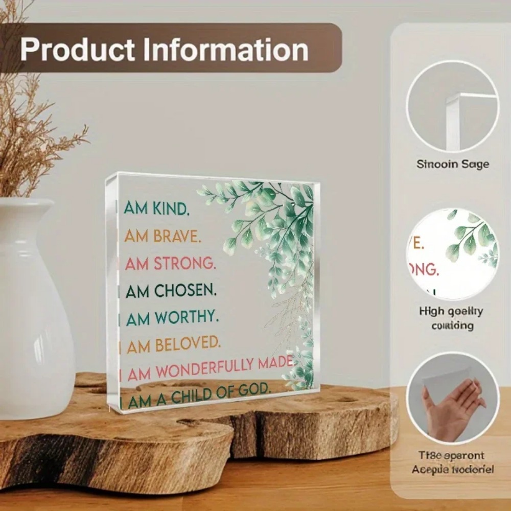 CIFBUY Akrilik İlham Verici Ta - Home Office Room Inspiration incelemesi ve fiyatı