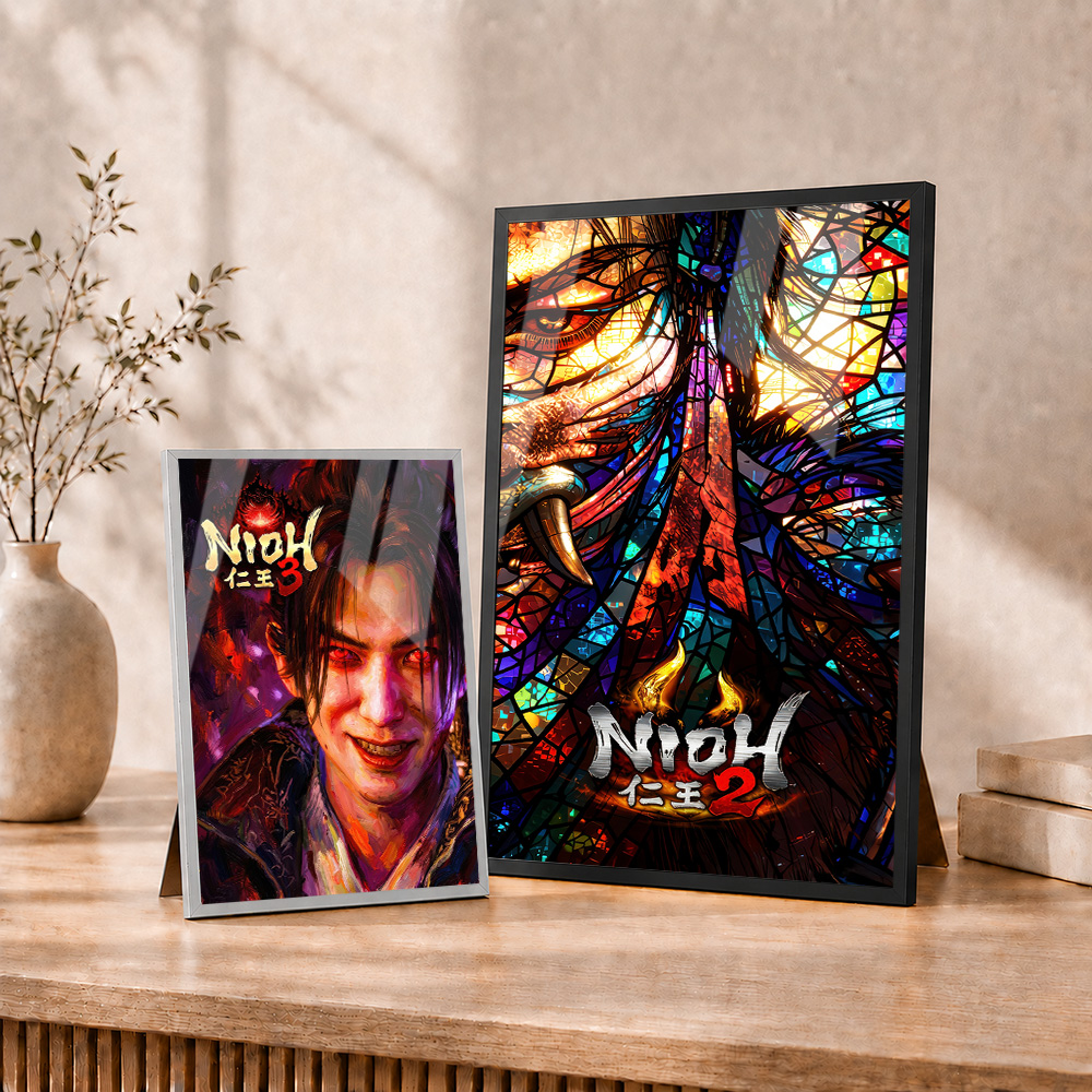 Nioh Temalı Metal Posterler, A - Home Office Room Inspiration incelemesi ve fiyatı