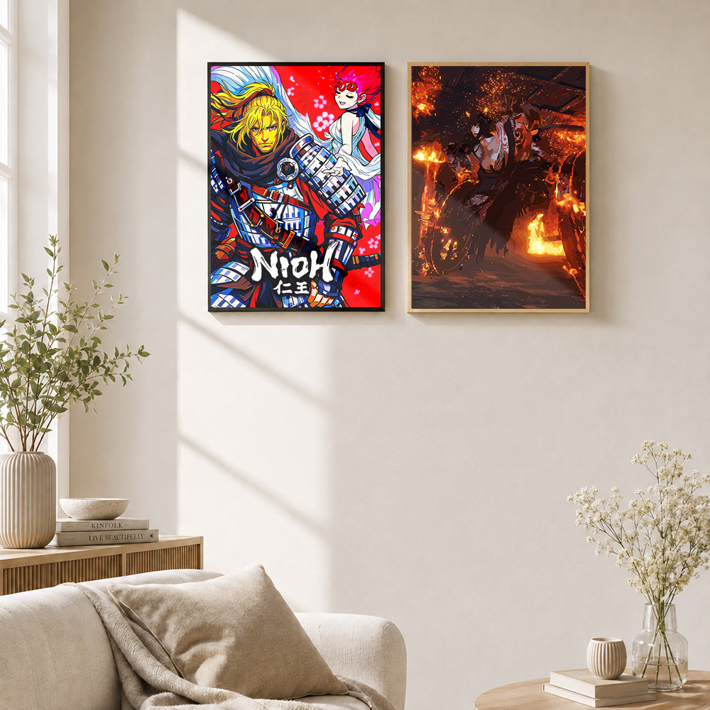 Nioh Temalı Metal Posterler, A - Home Office Room Inspiration incelemesi ve fiyatı