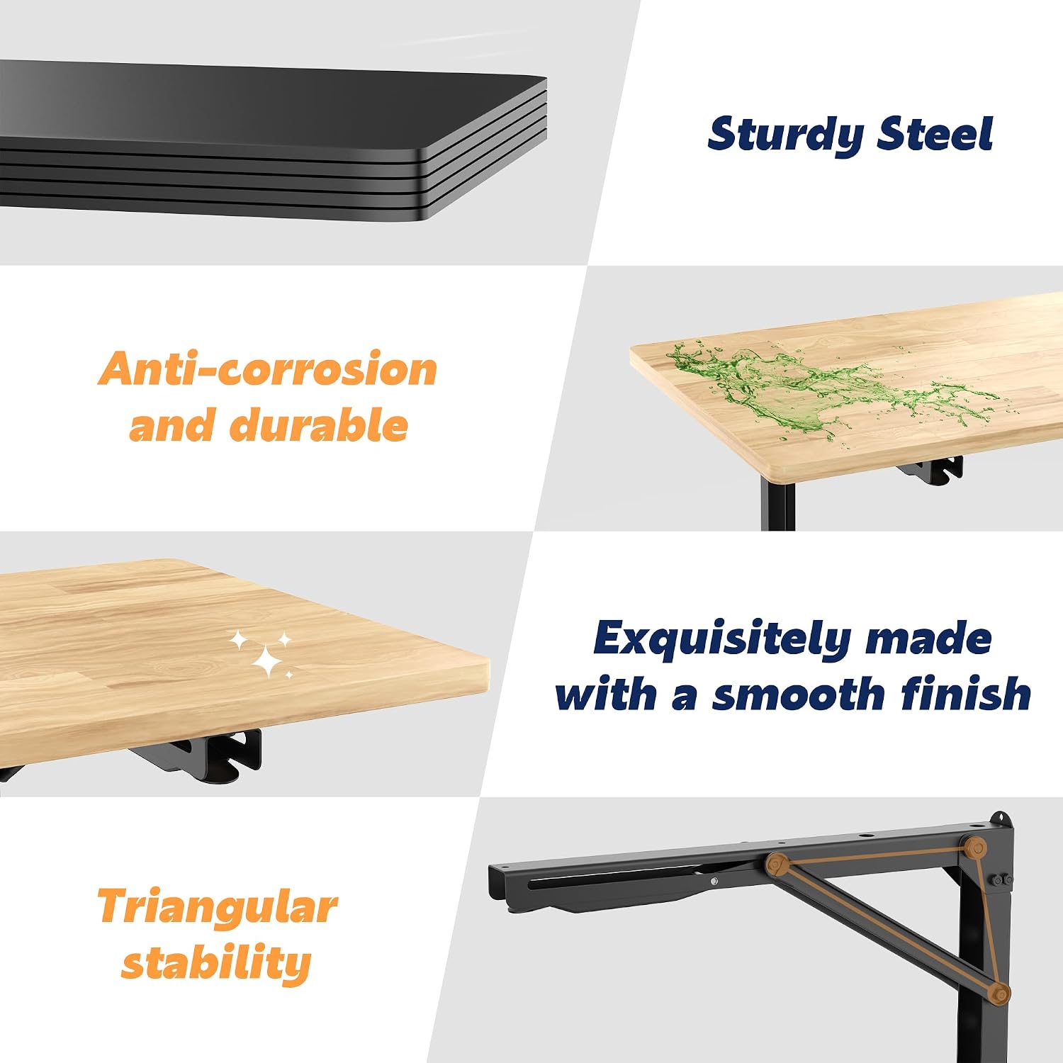 Duvara Monte Katlanır Çalışma  - Home Office Work Table incelemesi ve fiyatı