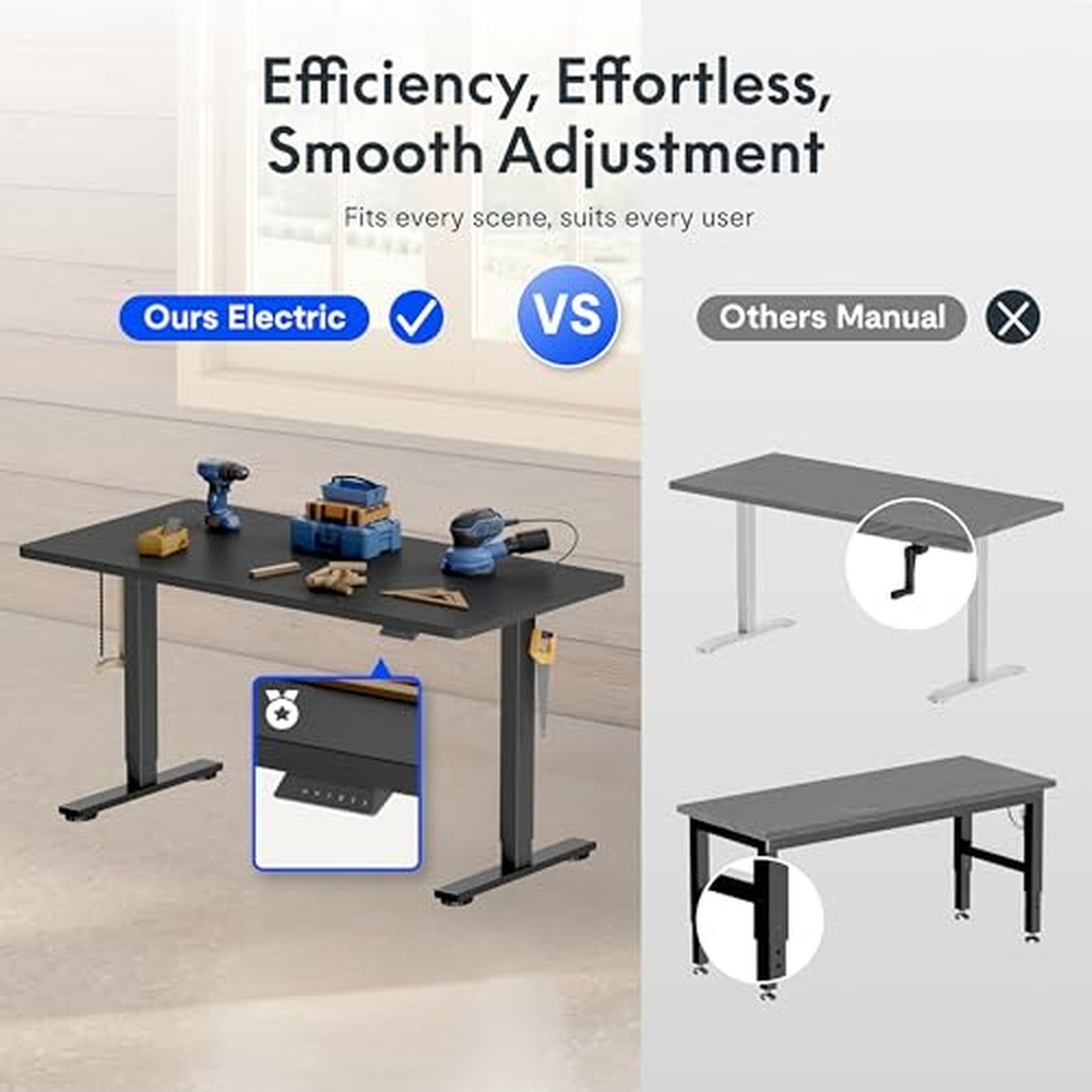 FLEXISPOT Elektrikli Ayarlanab - Home Office Work Table incelemesi ve fiyatı